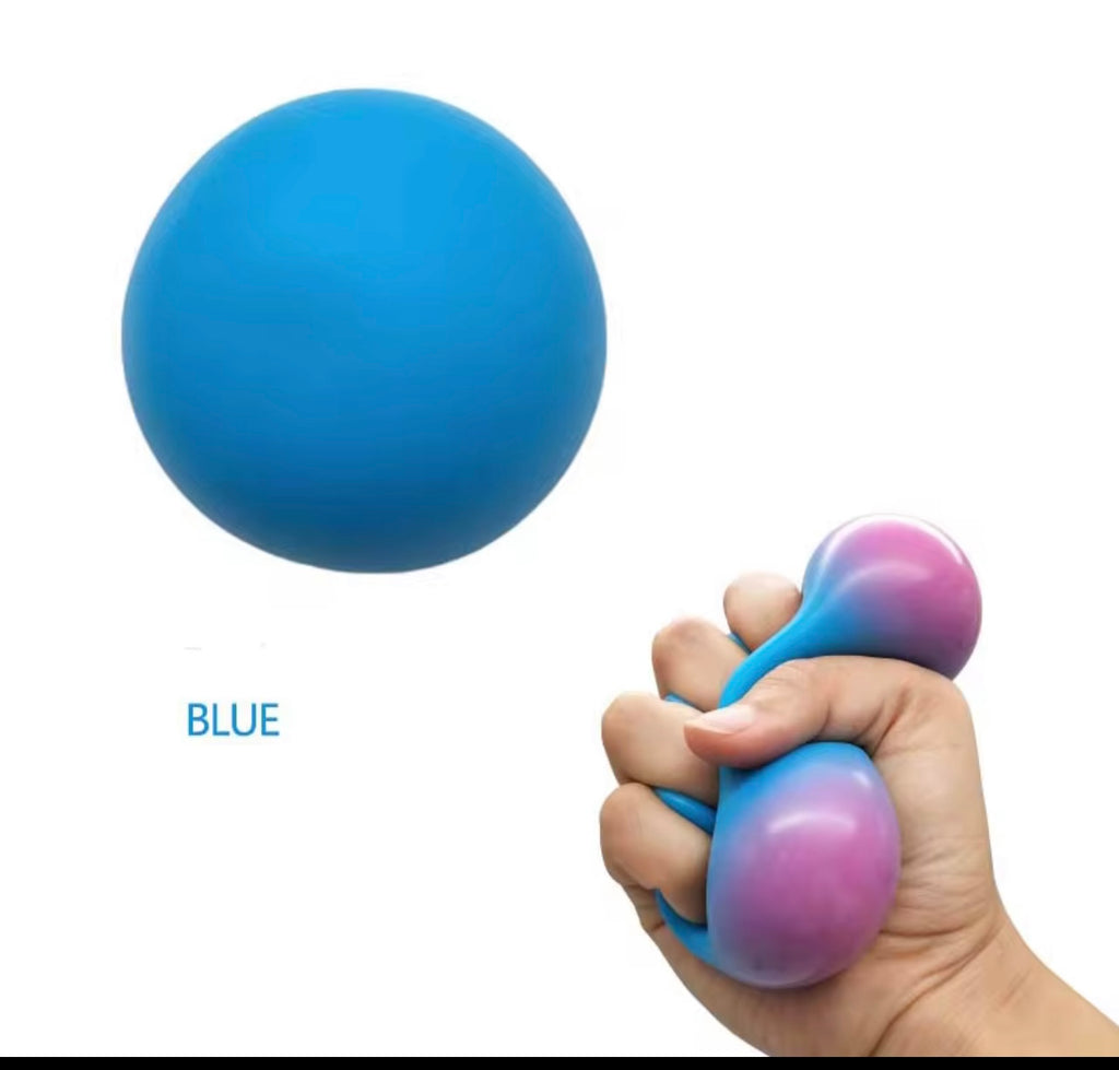 4 pcs Slow Rising Stress Balls Fidget Toys for Kids Adults Dough Squishy Balls Soft Sensory Calm Down Item for Classroom Autism ADHD