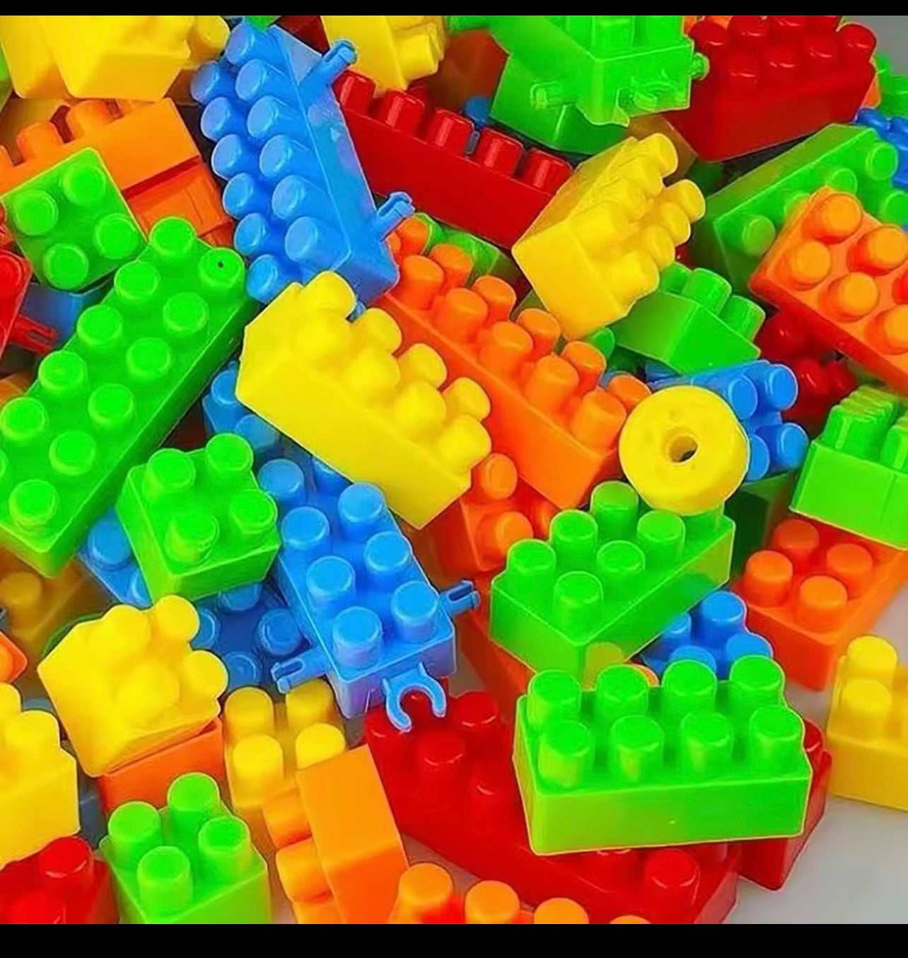 children's building block assembly toys with intellectual development using brainpower and large particle building