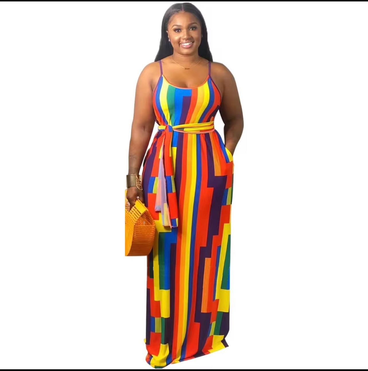 Ifesons Summer Women's Casual Maxi Gown