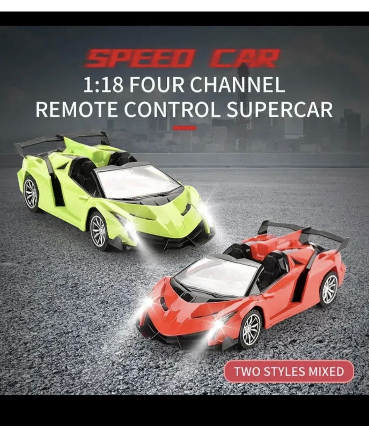 2.4G Alloy High Speed Drifting Wireless Toys Racing Remote Control