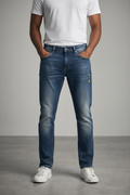 Mens Regular Fit Jeans Straight Leg Denim Trouser Pants Big Tall All Waist Sizes