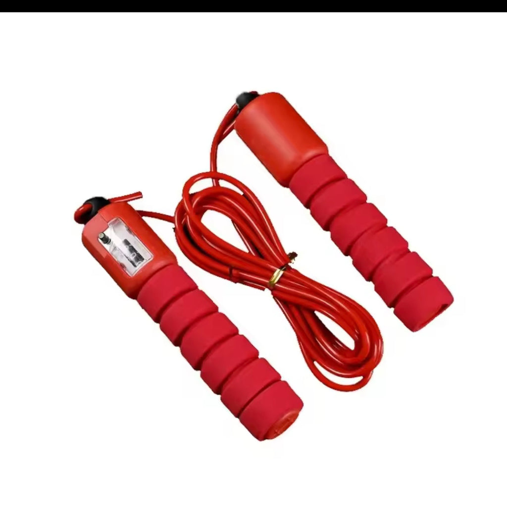 Professional Jump Rope with Electronic Counter Adjustable Fast Speed Counting Skipping Rope Jumping Wire Workout Equipments random colours