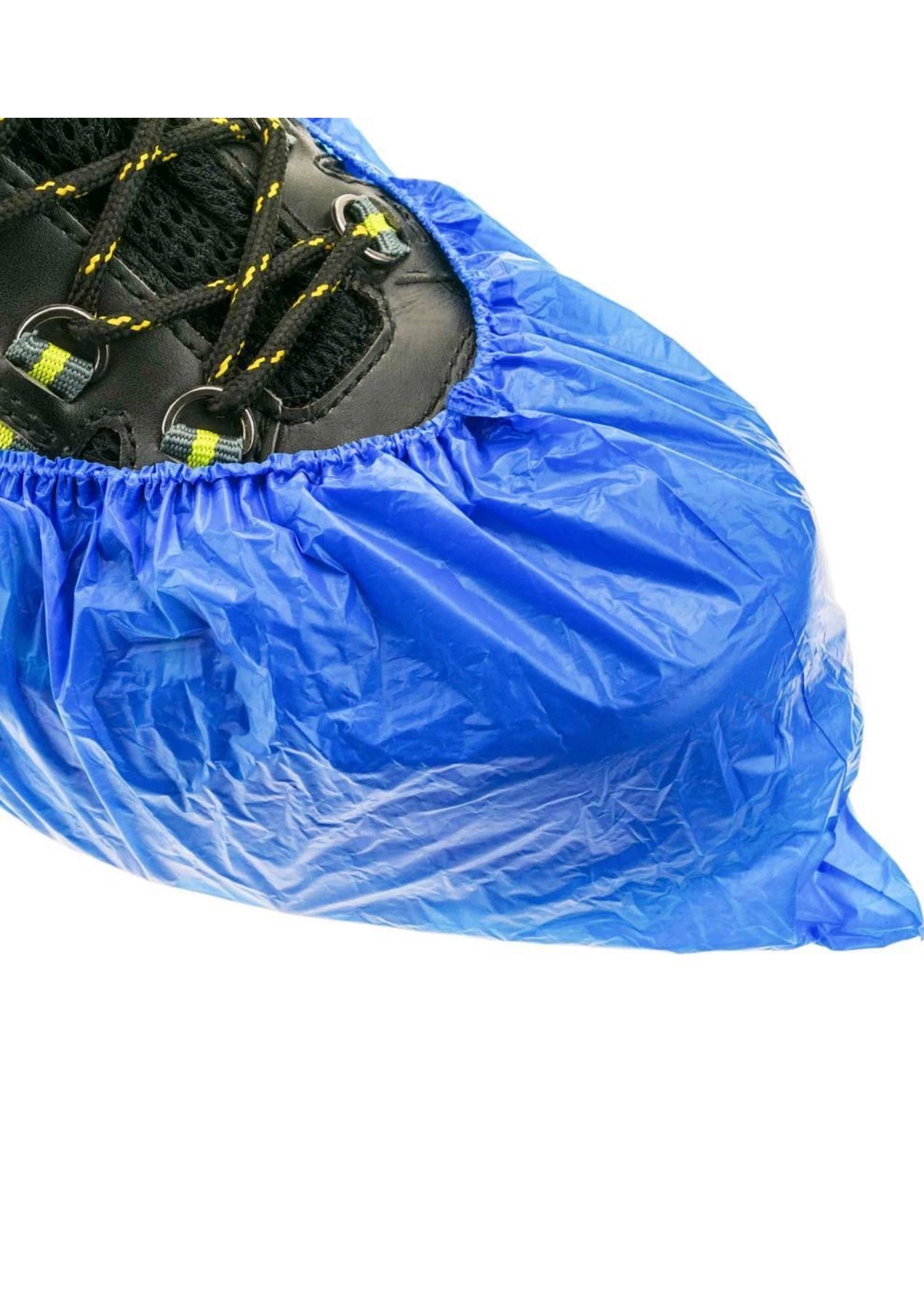 200 Pack Disposable Shoe Covers Sneaker Boot Covers White Shoe Protectors Non Slip Durable Shoe Booties Cover One Size(White)