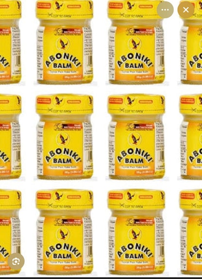 12 Pack Aboniki Rub Menthol Chest Rub for Congestion & Cough Relief | Eucalyptus Balm for Clear Breathing & Muscle Relaxation | Soothing Vapourising Rub for Night-Time Comfort & Family Use | Compatible with Humidifiers