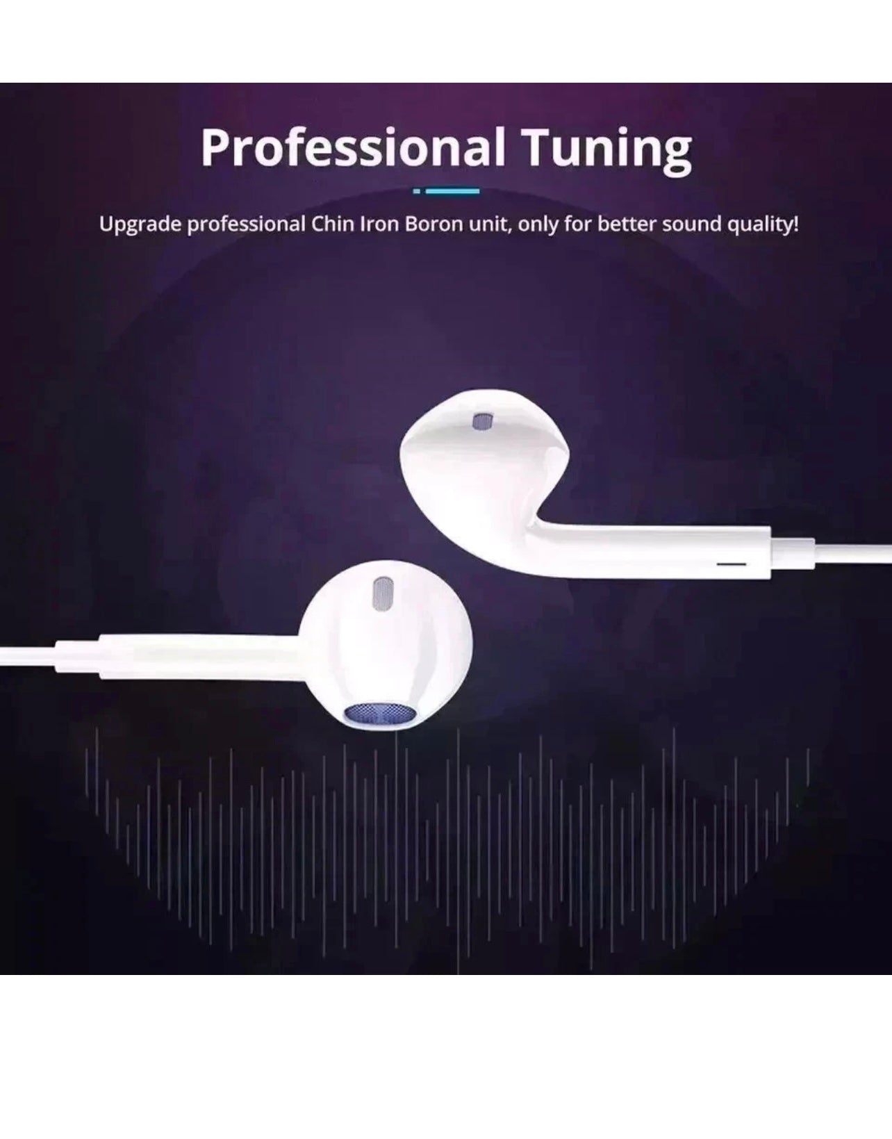 3pcs Headphones Earphones Wired for iPhone, iPad, Android, Computer, 3.5mm Jack, PC (3packs)