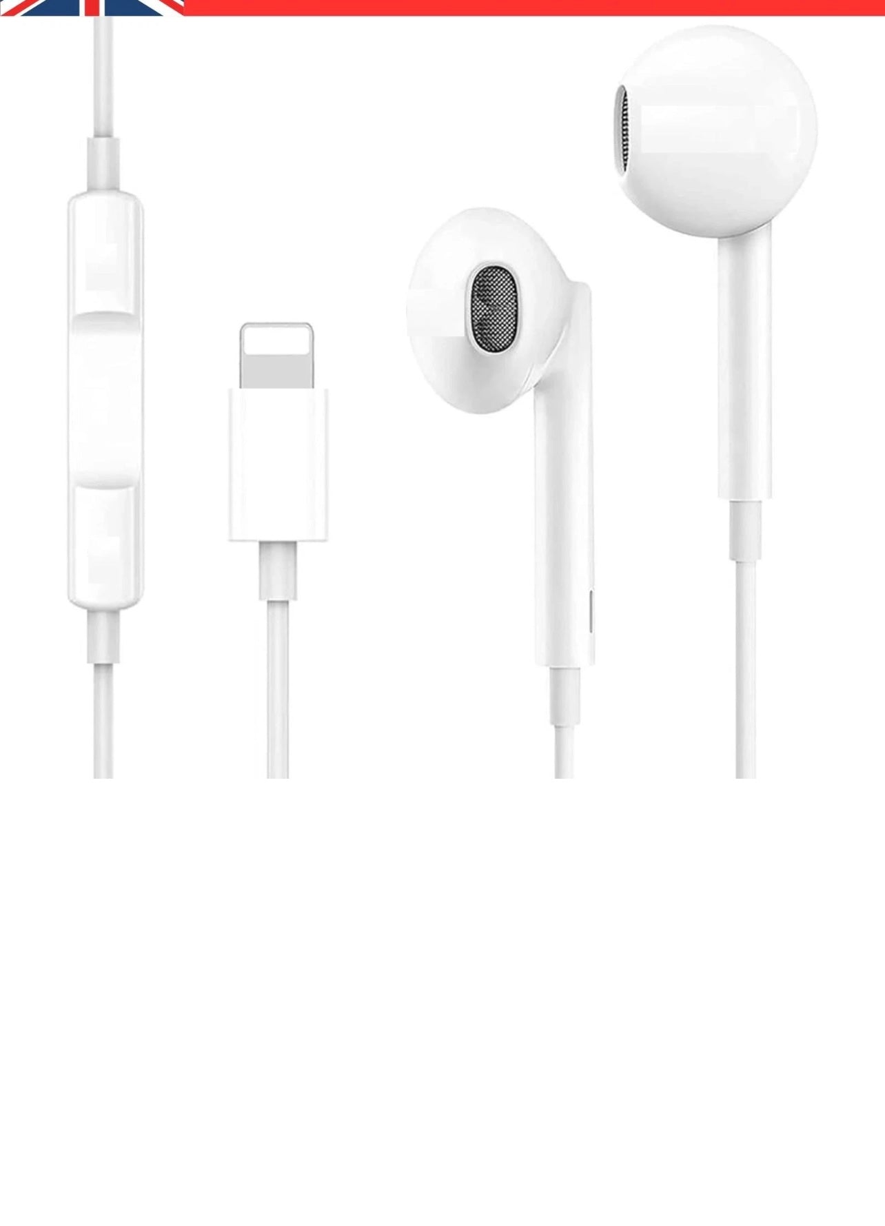 3pcs For iPhone Headphones Earbuds Wired Earphones For iPhone 14/13/12/11/X/XR/8/7/6 (3packs)