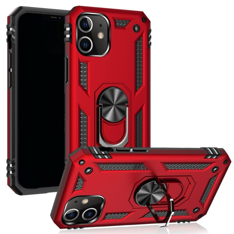 Phone cover For iPhone 12 Pro Max Shockproof TPU + PC Protective Case with 360 Degree Rotating Holder