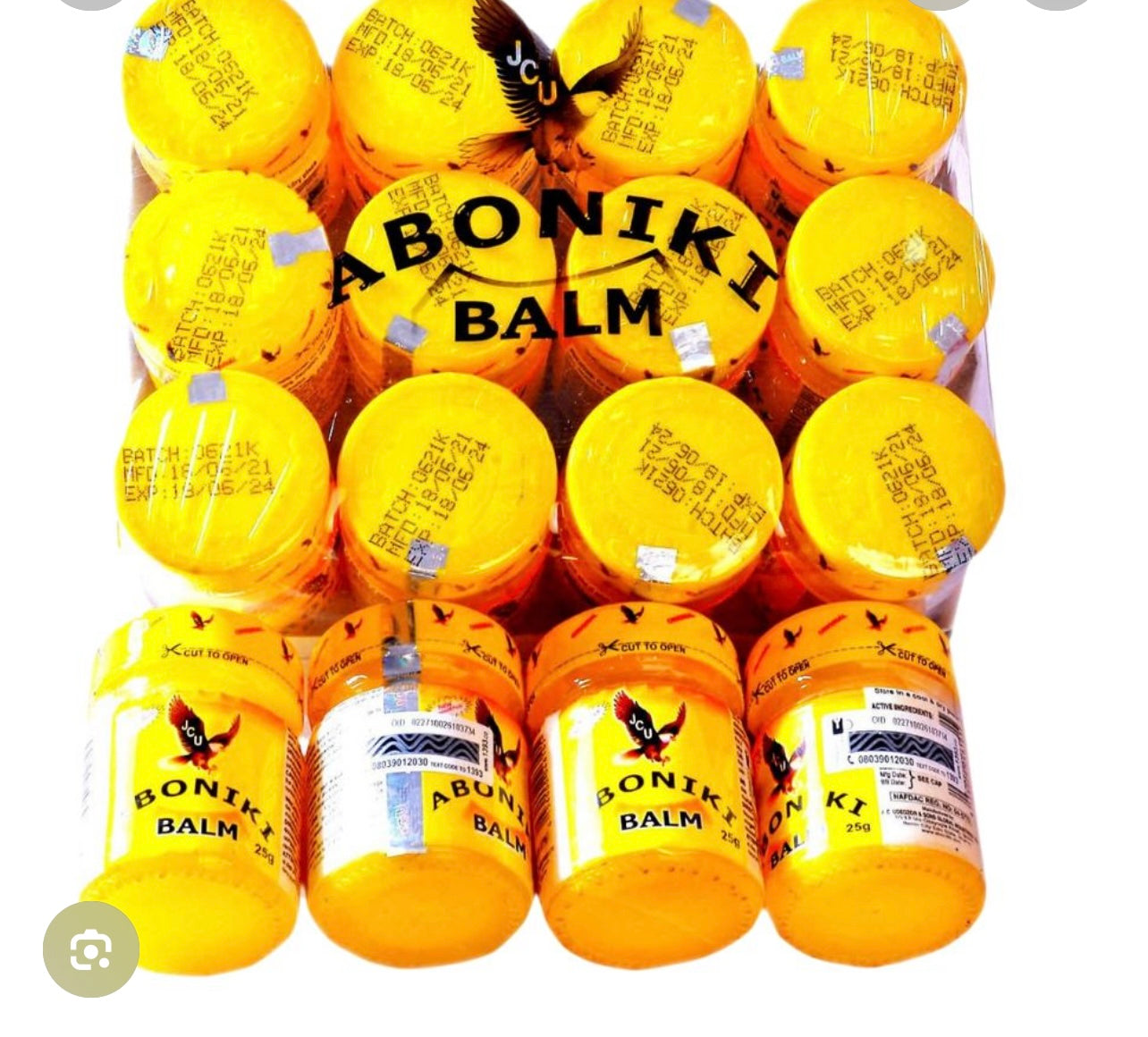 12 Pack Aboniki Rub Menthol Chest Rub for Congestion & Cough Relief | Eucalyptus Balm for Clear Breathing & Muscle Relaxation | Soothing Vapourising Rub for Night-Time Comfort & Family Use | Compatible with Humidifiers