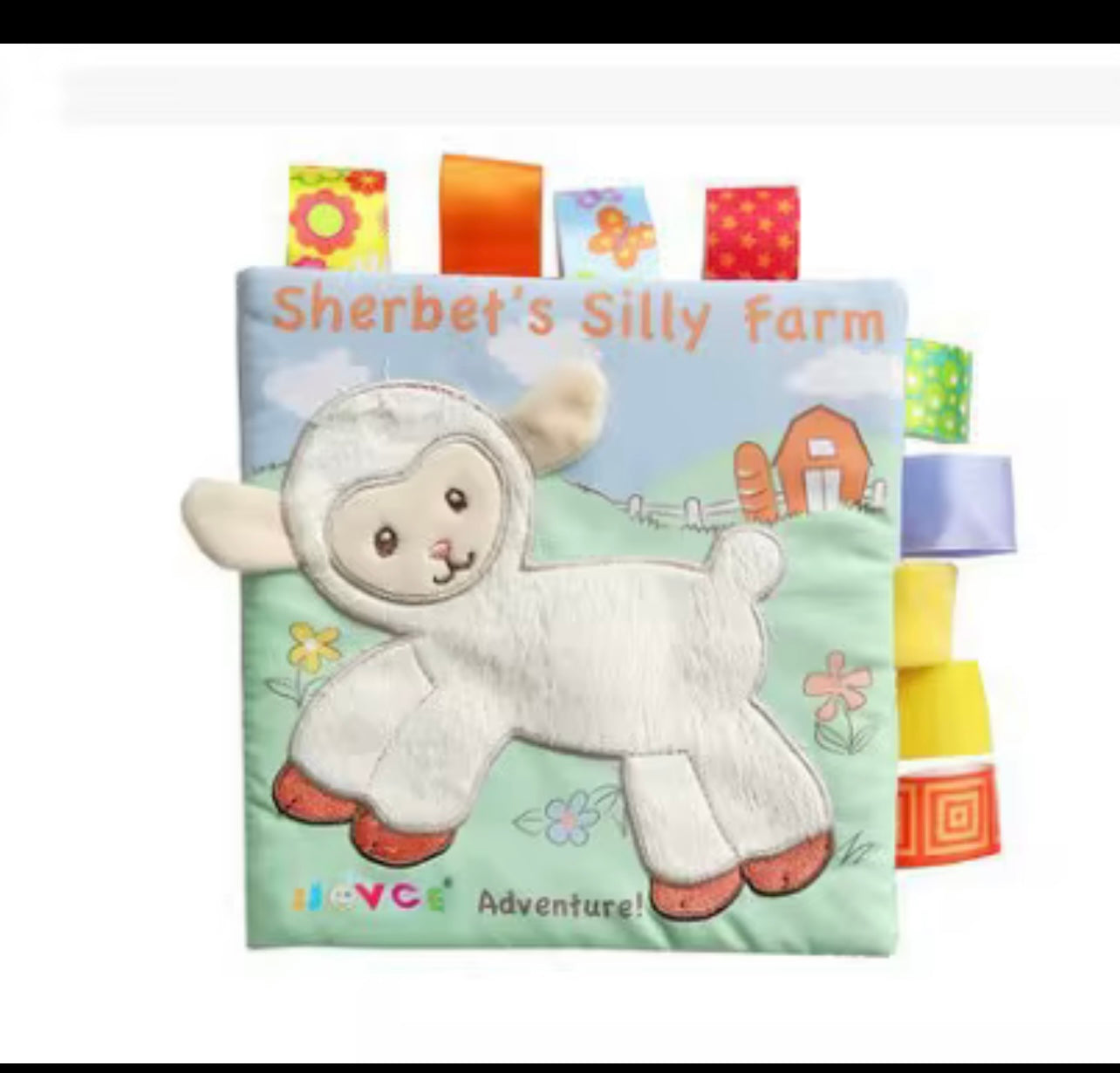 Cloth Books Toys for Newborns Animal Style Monkey Dog Cloth Books Baby Learning Educational Fabric Book Kids Sensory Infant Toys