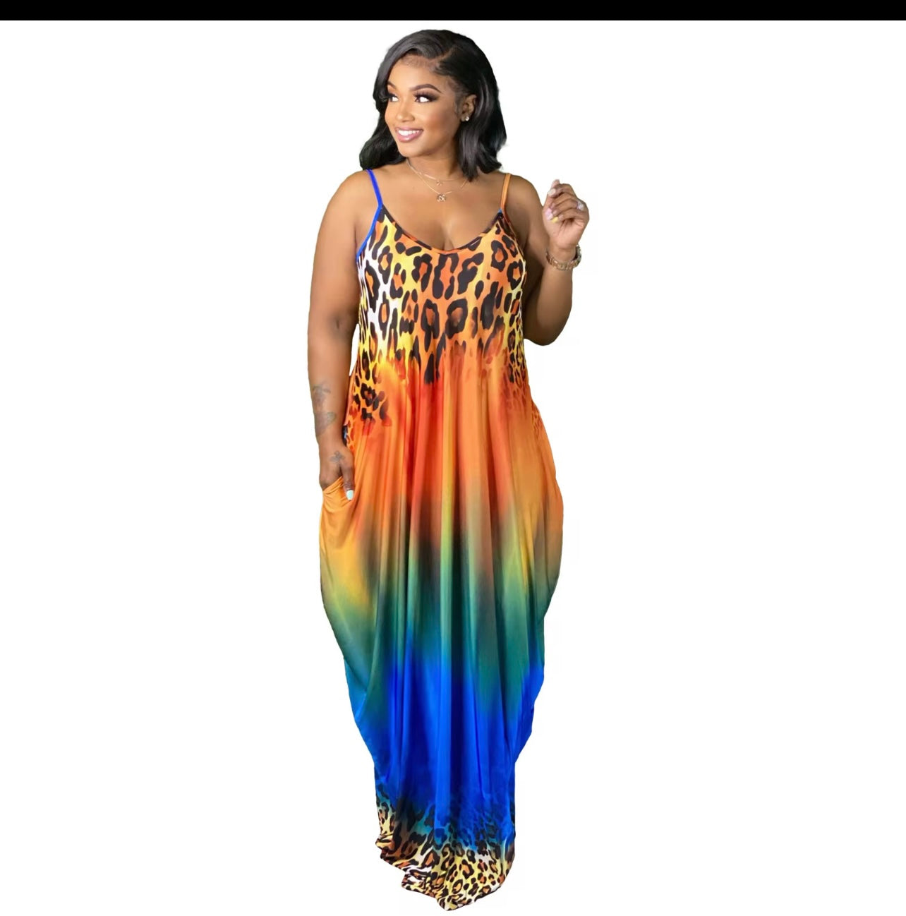 Ifesons Summer Women's Casual Maxi Gown