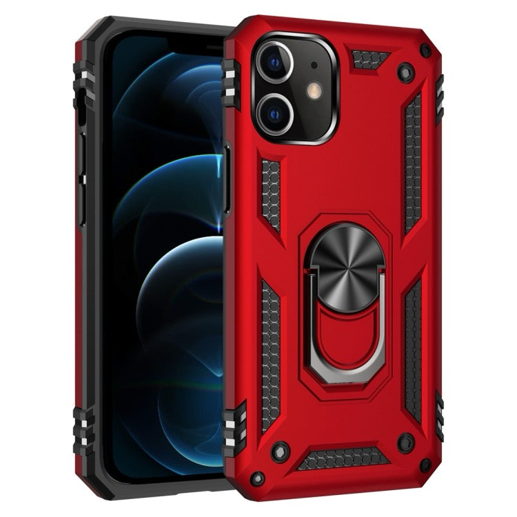 Phone cover For iPhone 12 Pro Max Shockproof TPU + PC Protective Case with 360 Degree Rotating Holder
