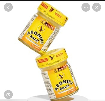 12 Pack Aboniki Rub Menthol Chest Rub for Congestion & Cough Relief | Eucalyptus Balm for Clear Breathing & Muscle Relaxation | Soothing Vapourising Rub for Night-Time Comfort & Family Use | Compatible with Humidifiers