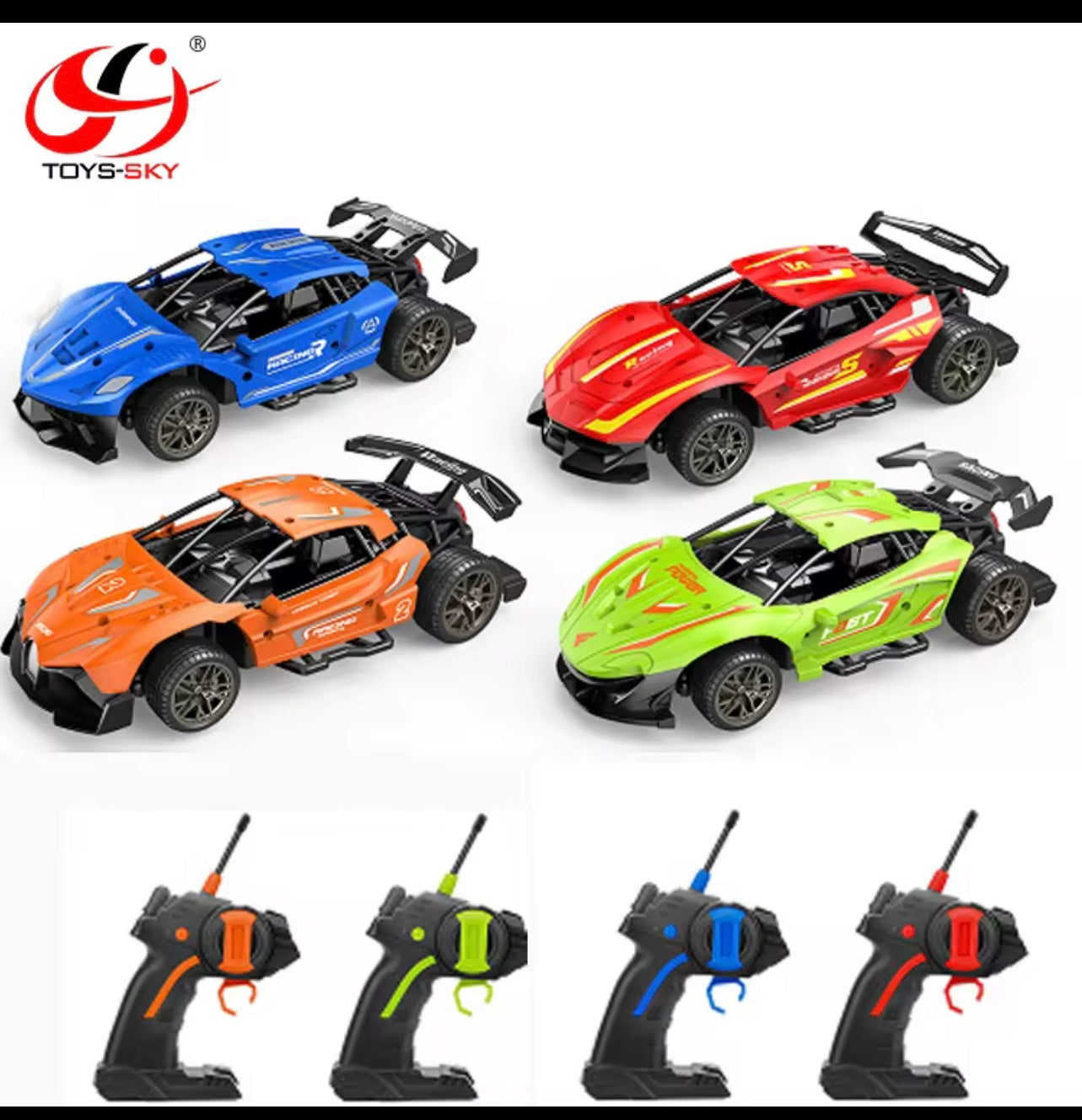 2.4G Alloy High Speed Drifting Wireless Toys Racing Remote Control