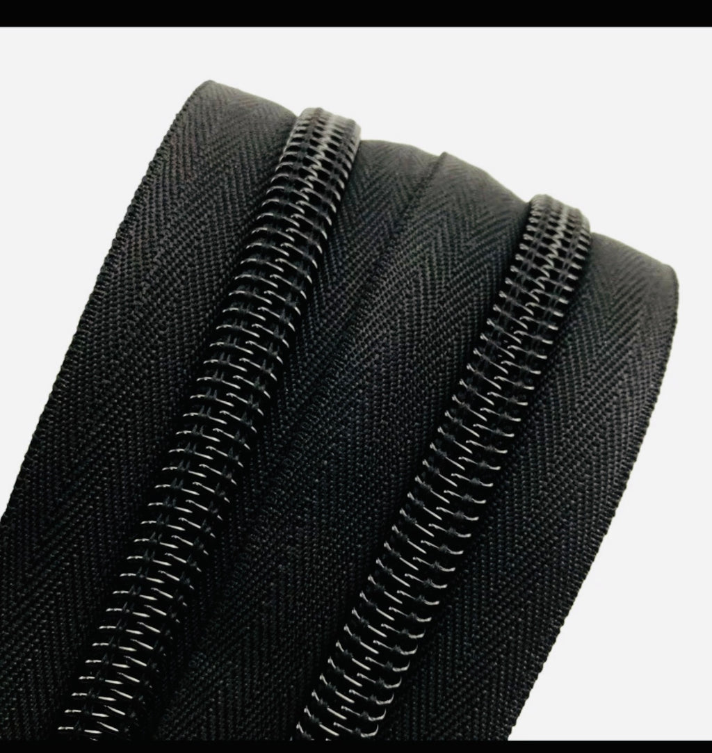 Zipper Black Open-end Zippers Down Jacket Coat Shoes Auto Lock Zip DIY Sewing Accessories