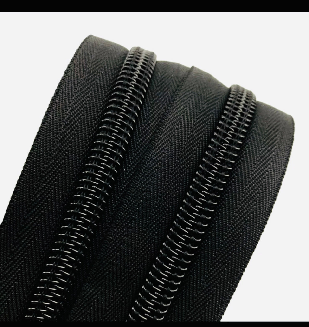 Zipper Black Open-end Zippers Down Jacket Coat Shoes Auto Lock Zip DIY Sewing Accessories