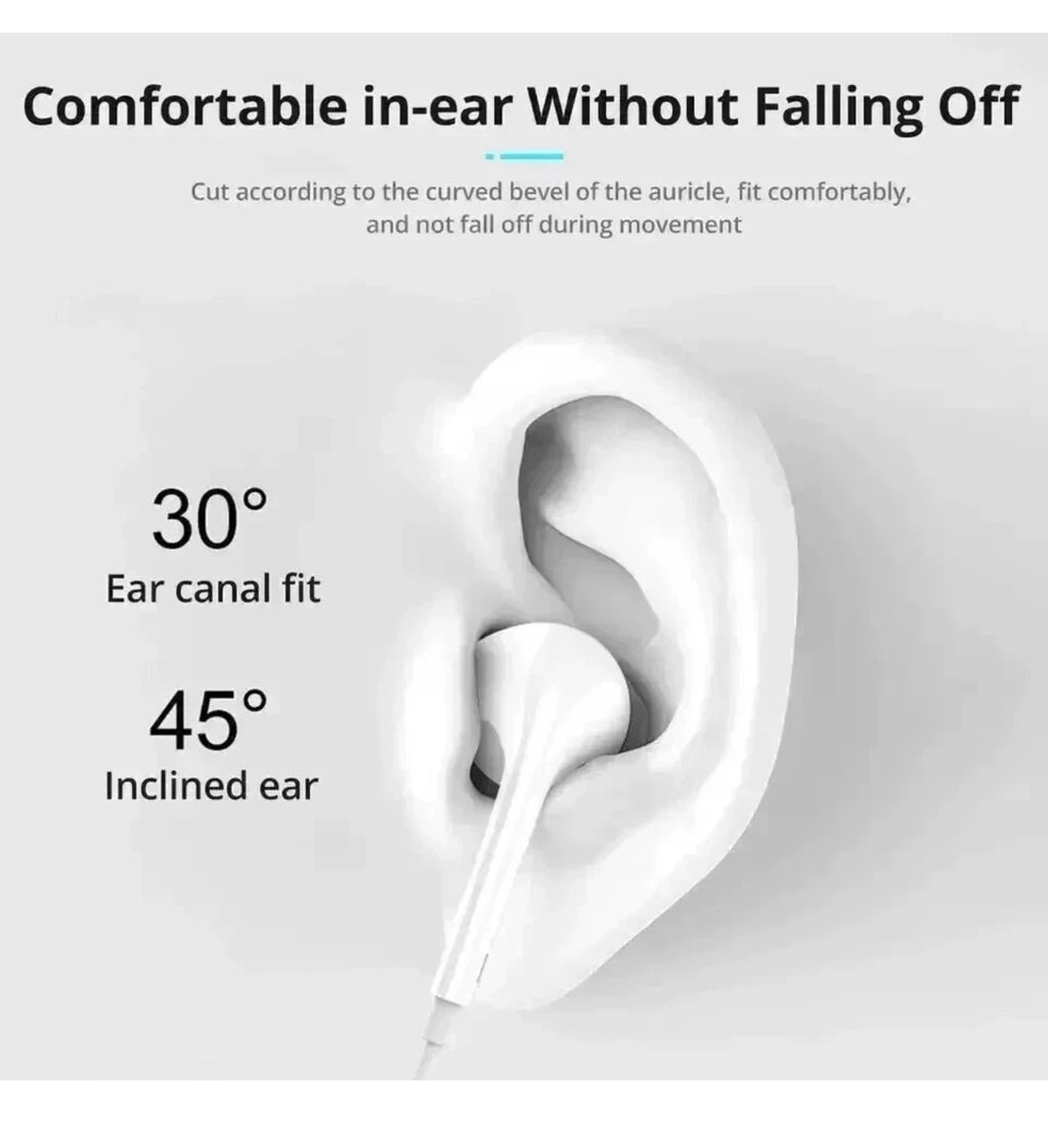 3pcs For iPhone Headphones Earbuds Wired Earphones For iPhone 14/13/12/11/X/XR/8/7/6 (3packs)