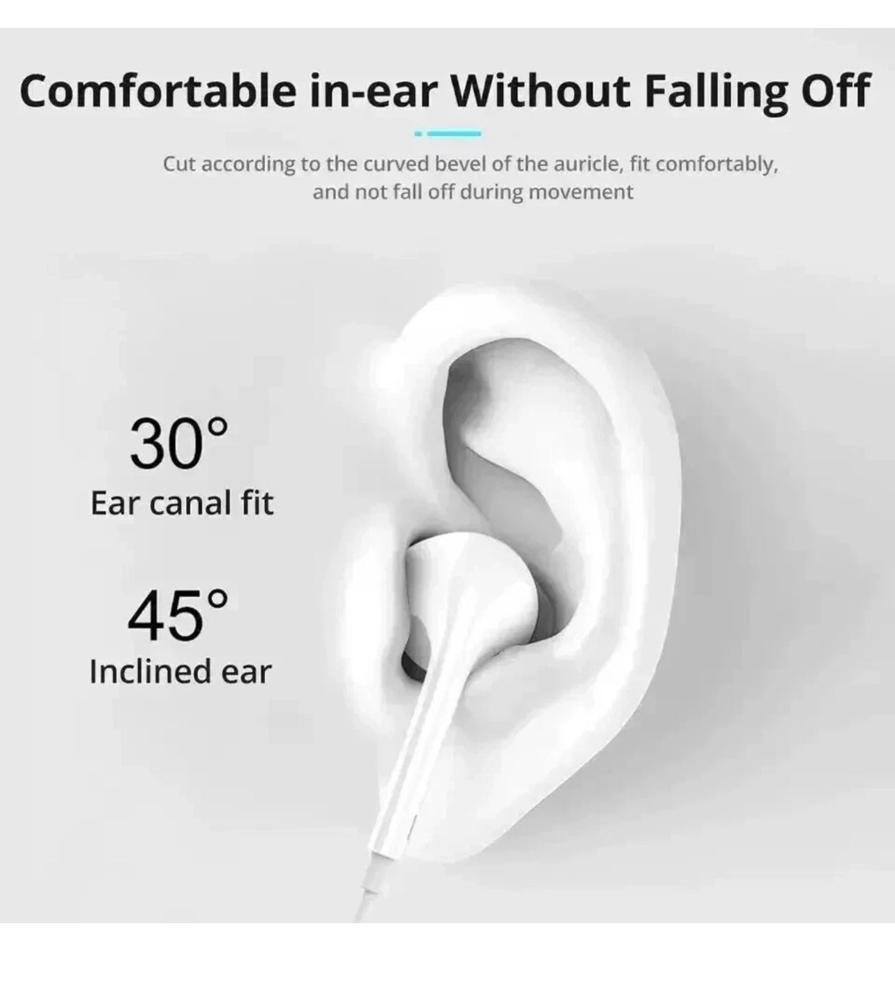 3pcs For iPhone Headphones Earbuds Wired Earphones For iPhone 14/13/12/11/X/XR/8/7/6 (3packs)