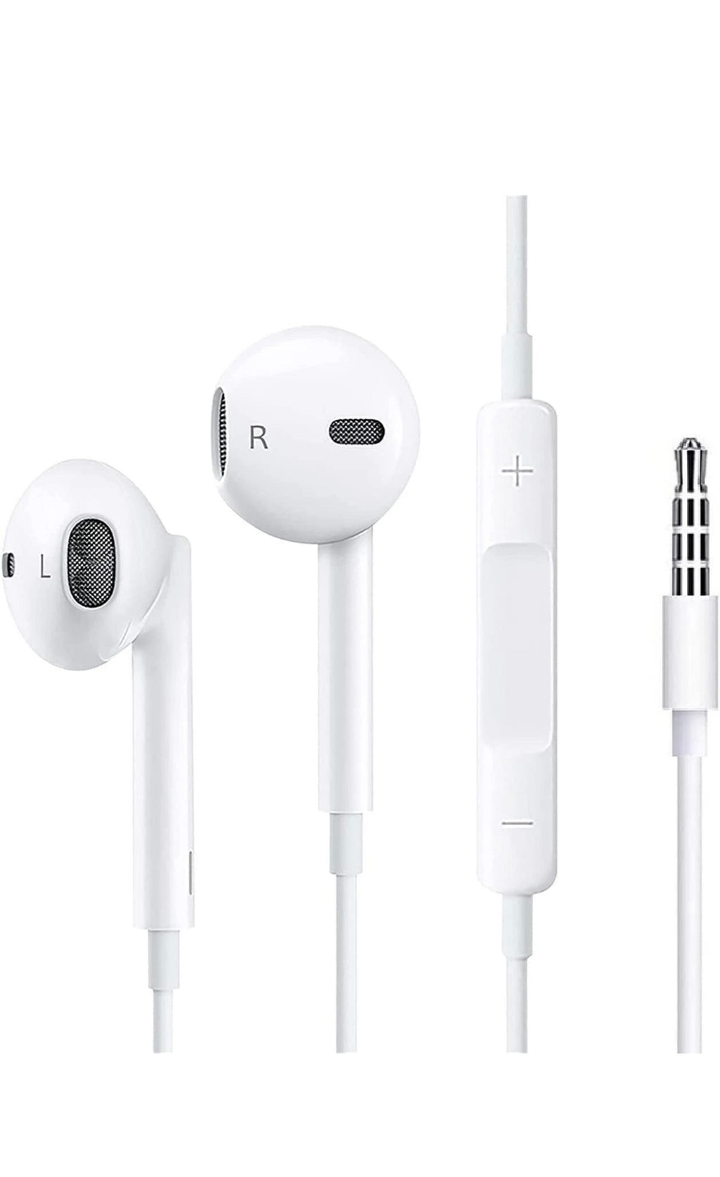 3pcs Headphones Earphones Wired for iPhone, iPad, Android, Computer, 3.5mm Jack, PC (3packs)