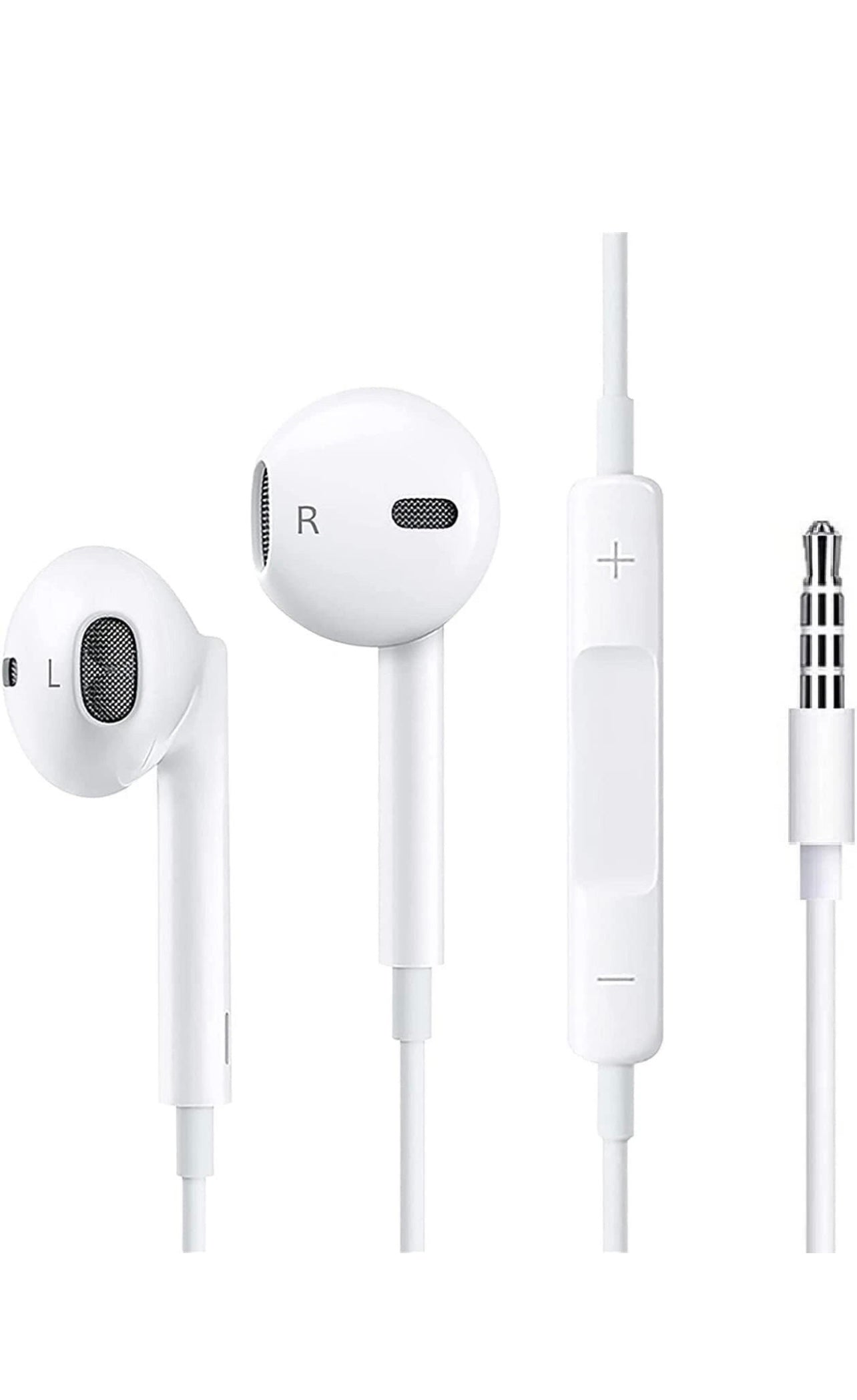 3pcs Headphones Earphones Wired for iPhone, iPad, Android, Computer, 3.5mm Jack, PC (3packs)