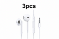 3pcs Headphones Earphones Wired for iPhone, iPad, Android, Computer, 3.5mm Jack, PC (3packs)