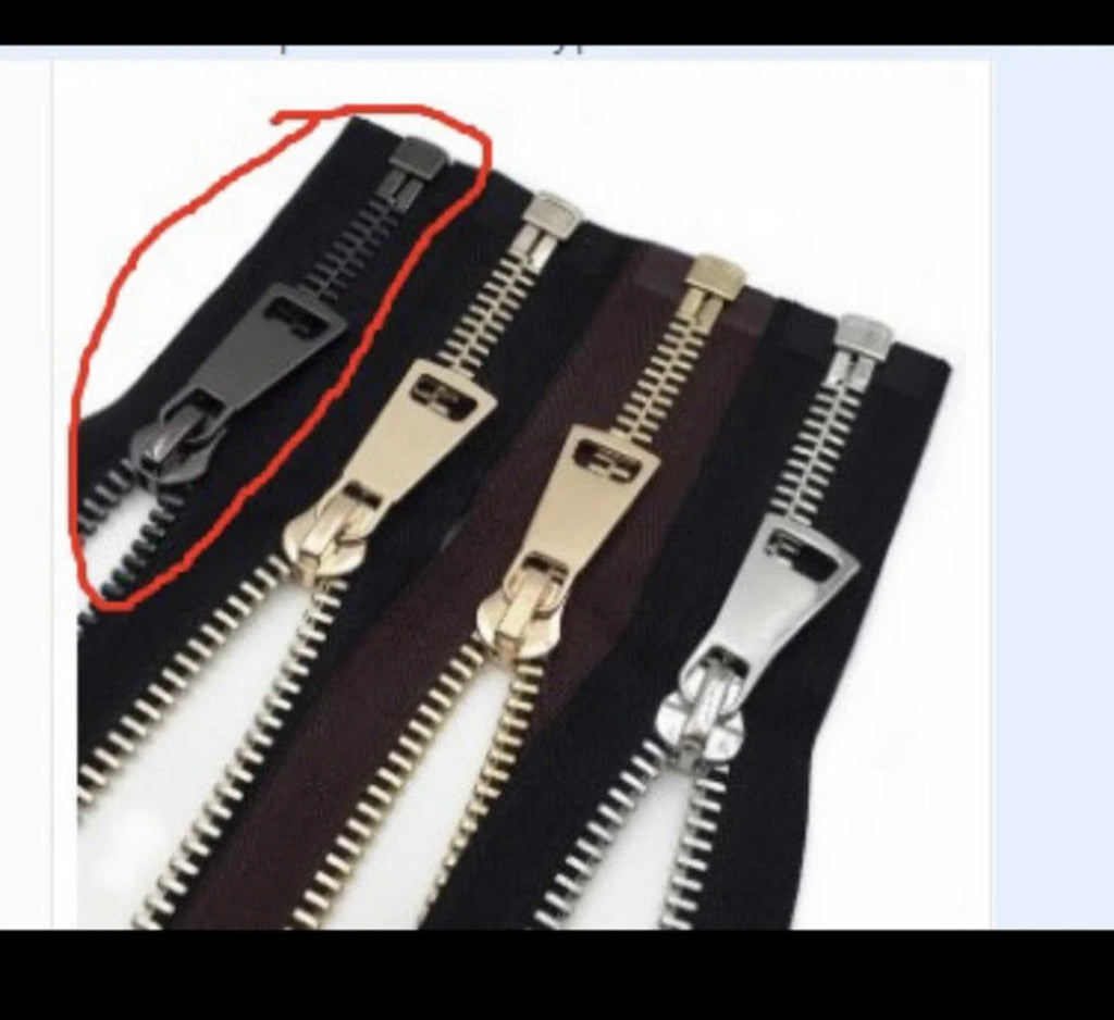 3pcs Range of Nickel Free Open Ended Metal Zip, Next Day Delivery Jacket Zip Strong (3pcs)