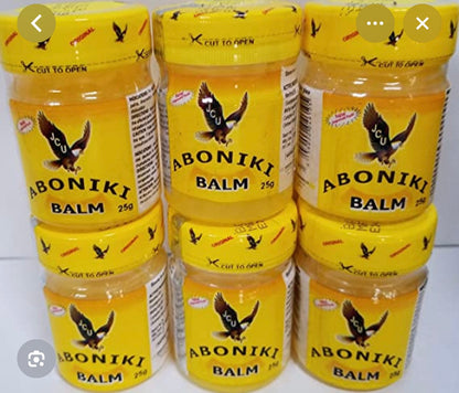 12 Pack Aboniki Rub Menthol Chest Rub for Congestion & Cough Relief | Eucalyptus Balm for Clear Breathing & Muscle Relaxation | Soothing Vapourising Rub for Night-Time Comfort & Family Use | Compatible with Humidifiers