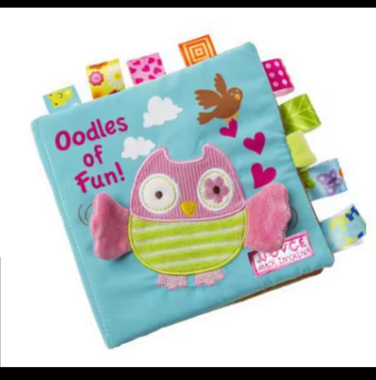 Cloth Books Toys for Newborns Animal Style Monkey Dog Cloth Books Baby Learning Educational Fabric Book Kids Sensory Infant Toys