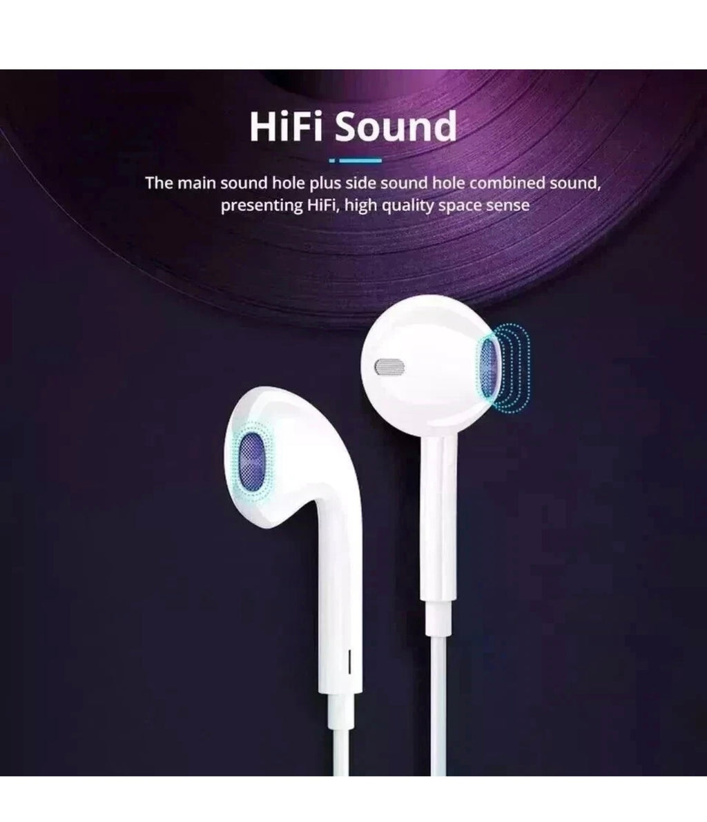 3pcs For iPhone Headphones Earbuds Wired Earphones For iPhone 14/13/12/11/X/XR/8/7/6 (3packs)