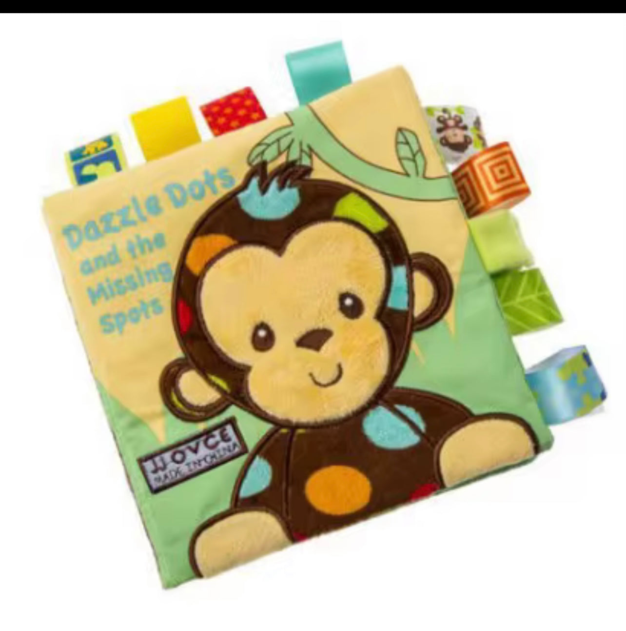 Cloth Books Toys for Newborns Animal Style Monkey Dog Cloth Books Baby Learning Educational Fabric Book Kids Sensory Infant Toys