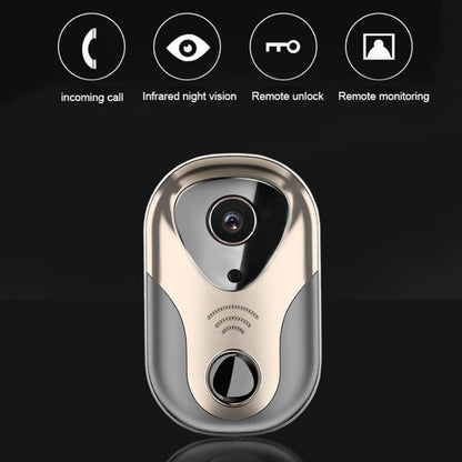 163Eye L1-NJ Smart Visual WIFI 1.3MP Network HD Intercom Doorbell , Support Micro SD Card  & Night Vision, 163Eye, 163Eye Gold