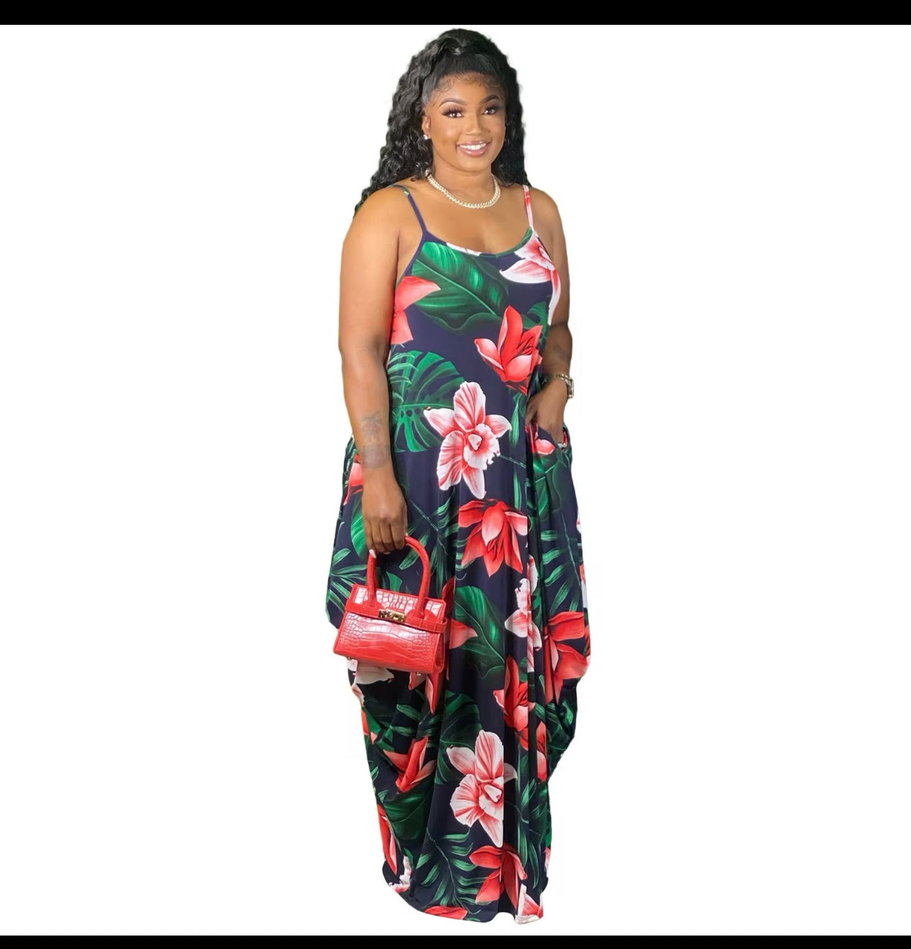 Ifesons Summer Women's Casual Maxi Gown