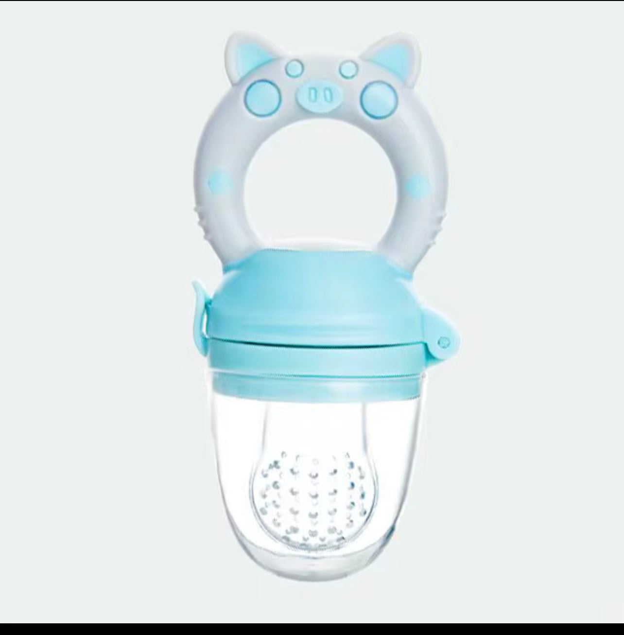 Cute Pig Newborn Baby Fresh Food Feeder Baby Food Mills Fruit Feeder Pacifier Training To Eat Fruit Grinding Stick Food Bag
