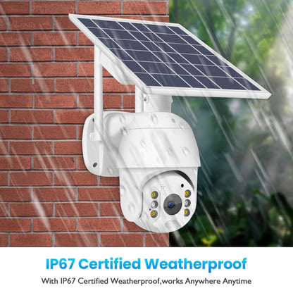 T16 1080P Full HD Solar Powered WiFi Camera, Support PIR Alarm, Night Vision, Two Way Audio, TF Card, WiFi