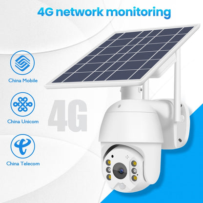 T16 1080P Full HD 4G (EU Version) Network Monitoring Solar Powered Camera, Support PIR + Radar Alarm, Night Vision, Two Way Audio, TF Card, 4G (EU Version)