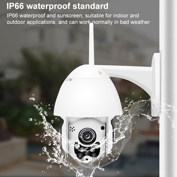 QX3 1080P HD Full-color Night Vision IP65 Waterproof WiFi Smart Camera, Support Motion Detection / TF Card, AU Plug, QX3