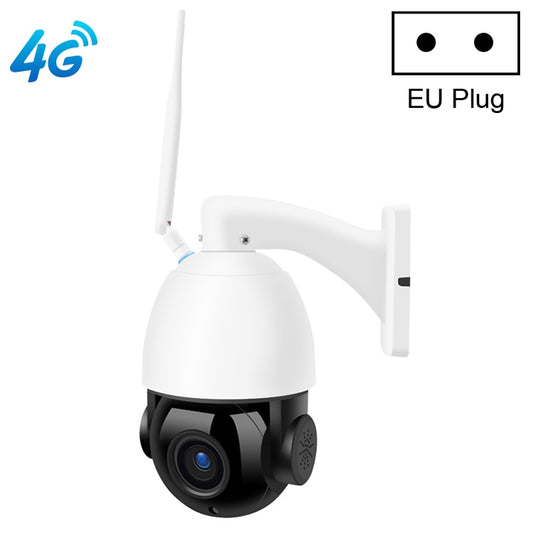 QX5 4G (EU Version) 2.0 Million Pixels 1080P HD 20X Zoom Dome Smart Camera, Support Infrared Night Vision / Motion Detection / Voice Intercom / TF Card, AU Plug, 4G EU Version