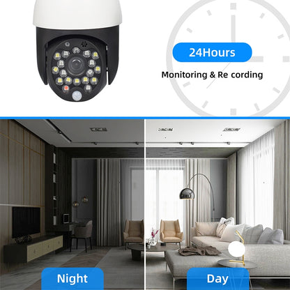 QX27 1080P WiFi High-definition Surveillance Camera Outdoor Dome Camera, Support Night Vision & Two-way Voice & Motion Detection, QX27