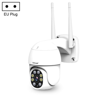 Sricam SP028 1080P HD Outdoor PTZ Camera, Support Two Way Audio / Motion Detection / Humanoid Detection / Color Night Vision / TF Card, US Plug, SP028 AU Plug, SP028 EU Plug, SP028 UK Plug, SP028 US Plug