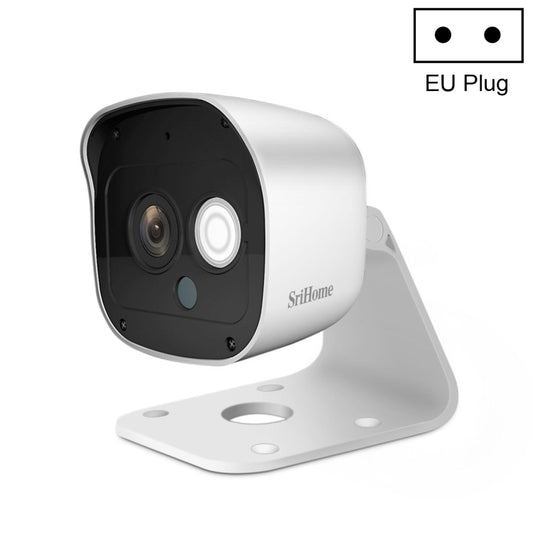 SriHome SH029 3.0 Million Pixels 1296P HD AI Camera, Support Two Way Talk / Motion Detection / Humanoid Detection / Night Vision / TF Card, AU Plug, SH029