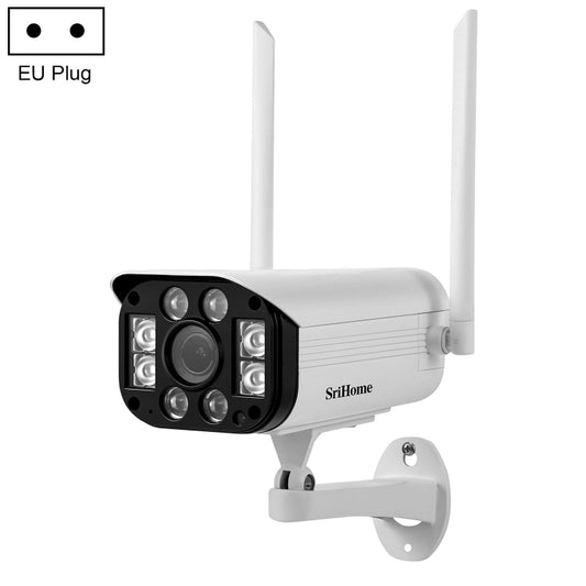 SriHome SH031 3.0 Million Pixels 1296P HD IP Camera, Support Two Way Talk / Motion Detection / Night Vision / TF Card, US Plug, SH031