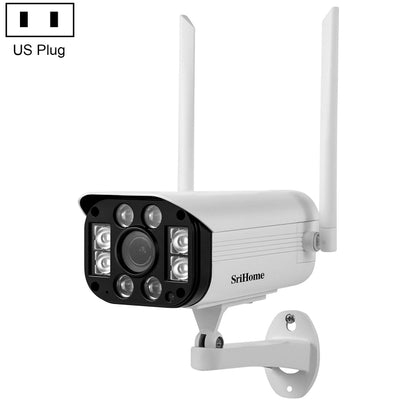 SriHome SH031 3.0 Million Pixels 1296P HD IP Camera, Support Two Way Talk / Motion Detection / Night Vision / TF Card, US Plug, SH031