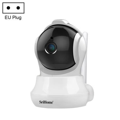 SriHome SH020 3.0 Million Pixels 1296P HD AI IP Camera, Support Two Way Talk / Auto Tracking / Humanoid Detection / Night Vision / TF Card, AU Plug, SH020