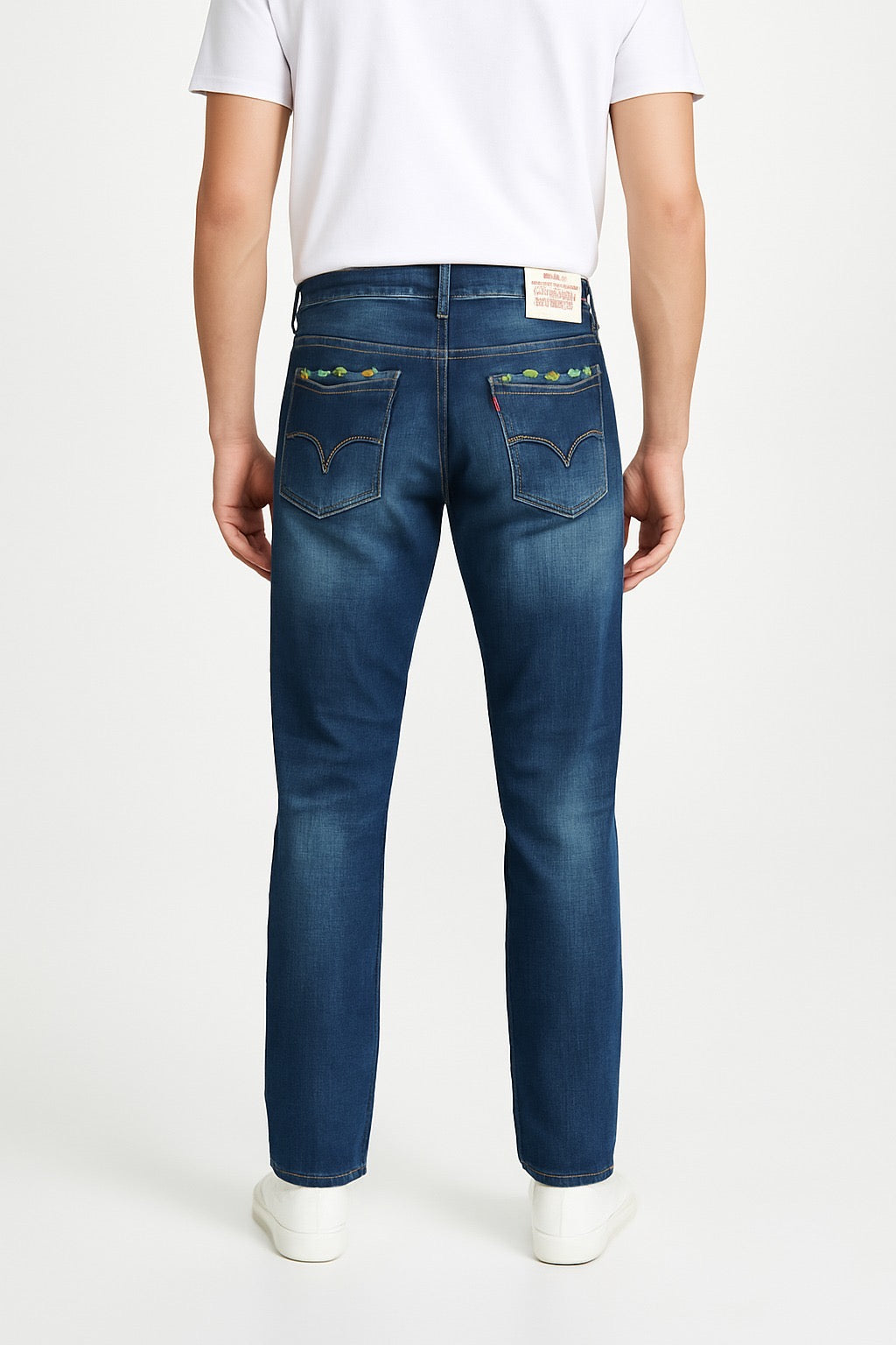 Mens Regular Fit Jeans Straight Leg Denim Trouser Pants Big Tall All Waist Sizes