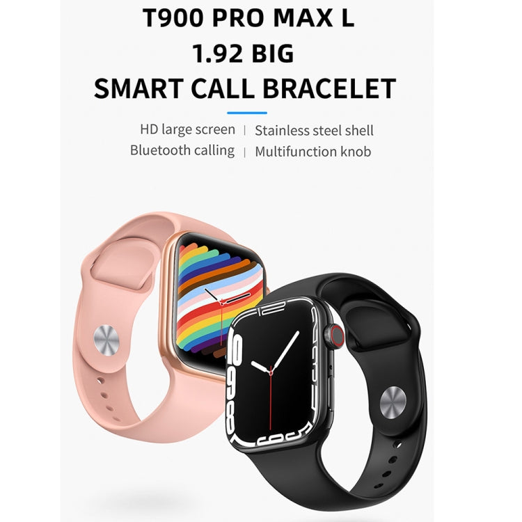 T900 PRO MAX L BIG 1.92 inch Large Screen Waterproof Smart Watch, Support Heart Rate / Blood Pressure / Oxygen / Multiple Sports Modes, T900 PRO MAX L BIG