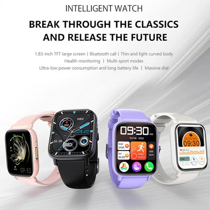 DM60 1.83 inch Waterproof Smart Watch, Support Body Temperature Monitoring / Heart Rate / Blood Oxygen / Blood Pressure Monitoring