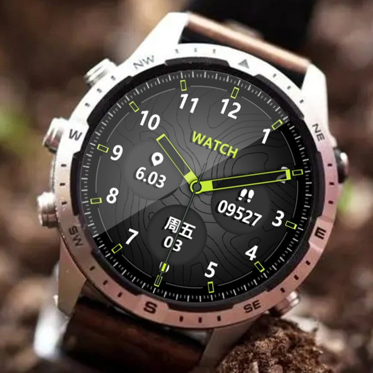 HAMTOD GT45 1.6 inch Waterproof Smart Watch, Support Bluetooth Call / Heart Rate / Blood Oxygen Monitoring