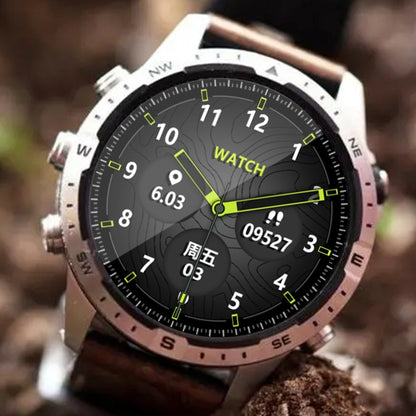 HAMTOD GT45 1.6 inch Waterproof Smart Watch, Support Bluetooth Call / Heart Rate / Blood Oxygen Monitoring