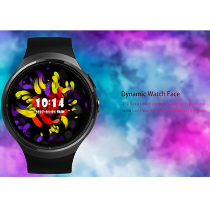 Z10 400*400 Pixel AMOLED 1.39 Inch Round Touch Screen Display Smart Watch, IP54 Waterproof, Support Pedometer / Heart Rate Monitor / GPS Navigation / Notification Remind / Call Reminder / Camera Remote Control / Calories Burned, Support Android 5.1