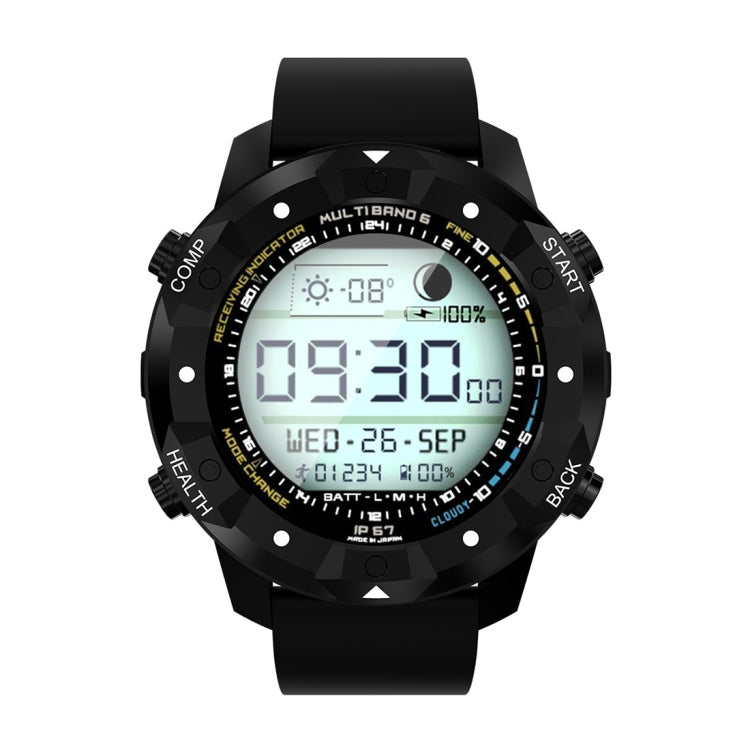 S3 1.39 inch OLED Screen Display Bluetooth Smart Watch, IP67 Waterproof, Support Compass / Heart Rate Monitor / SIM Card / GPS Navigation, Compatible with Android and iOS Phones