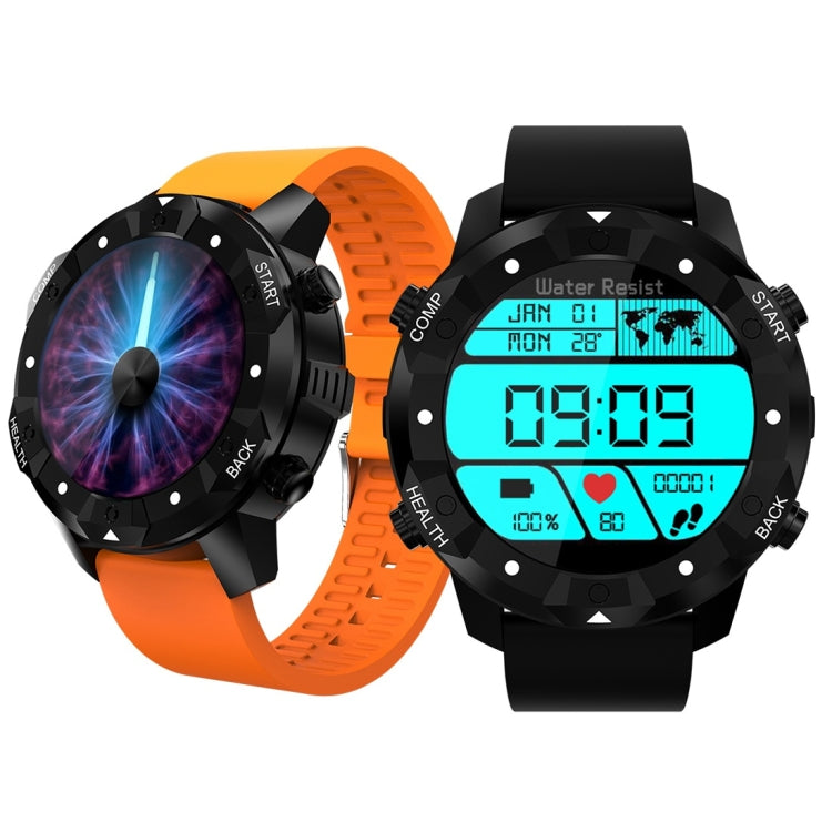 S3 1.39 inch OLED Screen Display Bluetooth Smart Watch, IP67 Waterproof, Support Compass / Heart Rate Monitor / SIM Card / GPS Navigation, Compatible with Android and iOS Phones